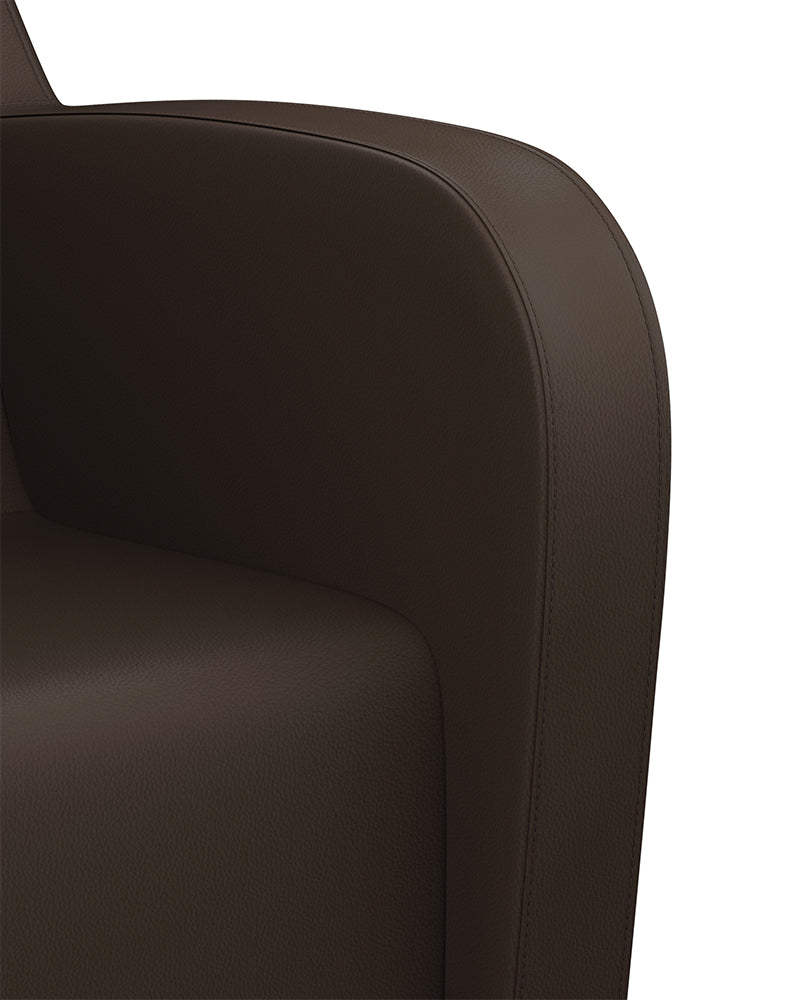 Fredda - Brown massage sink - White basin